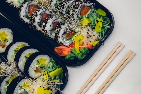 суши за японската диета